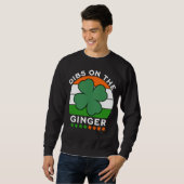 ジンジャーのディブス、St patricks day スウェットシャツ (正面フル)