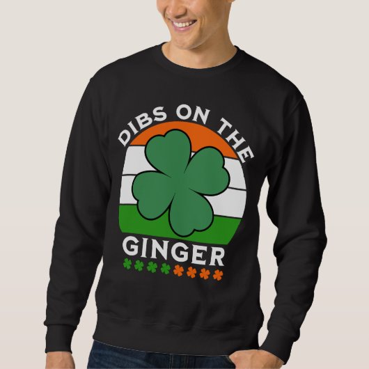 ジンジャーのディブス、St patricks day スウェットシャツ (正面)