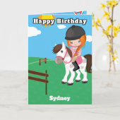 ジンジャーガールズエクシークレットメッセージ誕生日 カード (黄色い花)