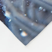 『ジンジャーキットンの初雪』 フリースブランケット (角)