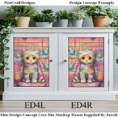 ジンジャーキットン&パーティーストリーマーED4Rデコページ 薄葉紙