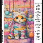 ジンジャーキットン&パーティーストリーマーED4Rデコページ 薄葉紙