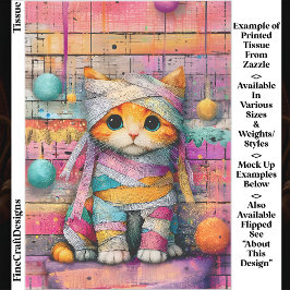 ジンジャーキットン&パーティーストリーマーED4Rデコページ 薄葉紙