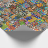 ジンジャーキャッツ ラッピングペーパー (角)