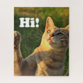 ジンジャーキャットことわざこんにちは！ ジグソーパズル (縦)