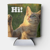 ジンジャーキャットことわざこんにちは！ 缶クーラー (正面)