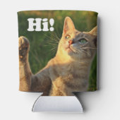 ジンジャーキャットことわざこんにちは！ 缶クーラー (裏面)