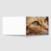 ジンジャーキャットの顔を決める ゲストブック (全面)