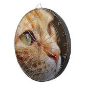 ジンジャーキャットの顔を決める ダーツボード (正面右)