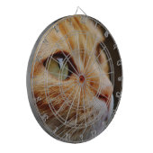 ジンジャーキャットの顔を決める ダーツボード (正面左)