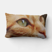 ジンジャーキャットの顔を決める ランバークッション (裏面)