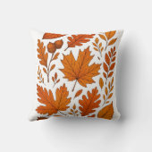 ジンジャーキャットウィッチ – かわいいハロウィンデザインとポンプ クッション (裏面)