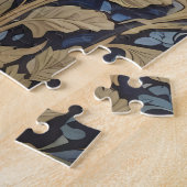 ジンジャーキャットウィリアムインスパイアモリスフローラ ジグソーパズル (側面)