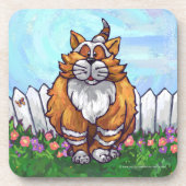 ジンジャーキャットギフト&アクセサリー コースター (正面)