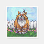 ジンジャーキャットギフト&アクセサリー スタンダードカクテルナプキン (正面)