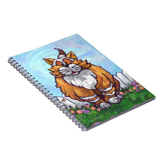 ジンジャーキャットギフト&アクセサリー ノートブック (右側)