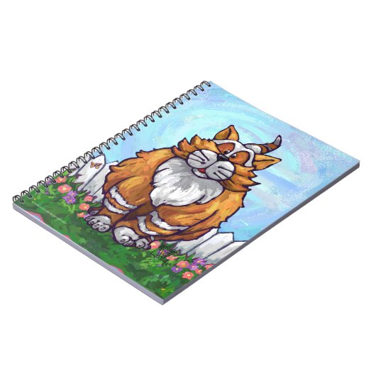 ジンジャーキャットギフト&アクセサリー ノートブック (左側)