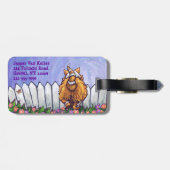 ジンジャーキャットギフト&アクセサリー ラゲッジタグ (裏面横)