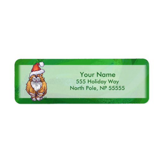 ジンジャーキャットクリスマスオングリーン ラベル (正面)