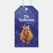 ジンジャーキャットクリスマスギフトタグ ギフトタグ (裏面)