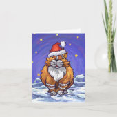 ジンジャーキャットクリスマス シーズンカード (正面)