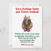 ジンジャーキャットクリスマス 招待状 (裏面)