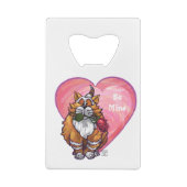 ジンジャーキャットバレンタインデー クレジットカード栓抜き (裏面)