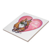 ジンジャーキャットバレンタインデー タイル (側面)