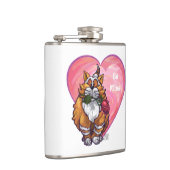 ジンジャーキャットバレンタインデー フラスク (右)
