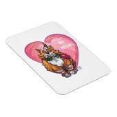 ジンジャーキャットバレンタインデー マグネット (右側)