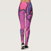 ジンジャーキャットボホヨガパンツレギンス レギンス (裏面)