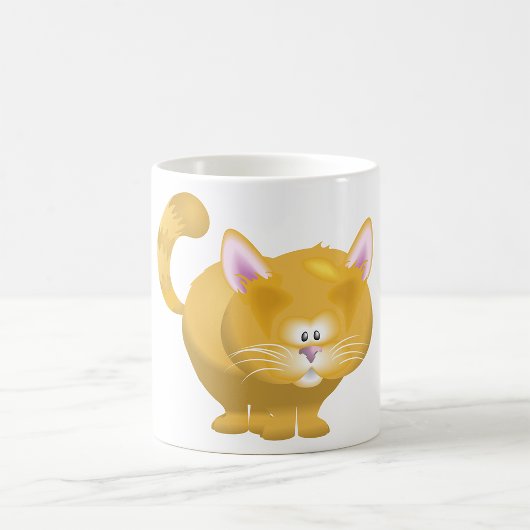 ジンジャーキャットマグ コーヒーマグカップ