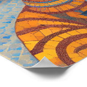 ジンジャーキャットモストライプのロッコモザイク子猫の声 ポスター (角)