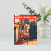 ジンジャーキャットラブカード「世界を意味する」 シーズンカード (スタンド正面)