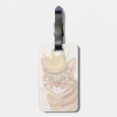 ジンジャーキャットリューズポートレート ラゲッジタグ (裏面縦)