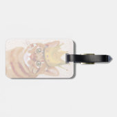 ジンジャーキャットリューズポートレート ラゲッジタグ (裏面横)