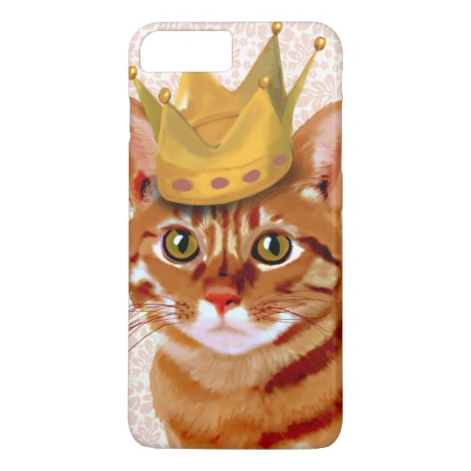 ジンジャーキャットリューズポートレート Case-Mate iPhoneケース (裏面)