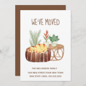 ジンジャーキャット引っ越しましたの動きのお知らせ (正面/裏面)