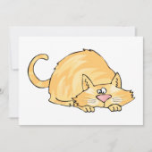 ジンジャーキャット招待状 招待状 (正面)