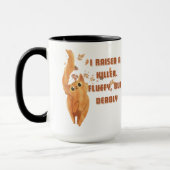 ジンジャーキャット殺し屋のフワフワを育てた マグカップ (左)