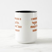 ジンジャーキャット殺し屋のフワフワを育てた マグカップ (中央)