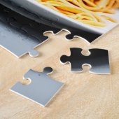 ジンジャーキャット食べ物のスパゲッティ ジグソーパズル (側面)