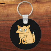 ジンジャーキャット キーホルダー (正面)