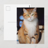 ジンジャーキャット ポストカード (正面/裏面)