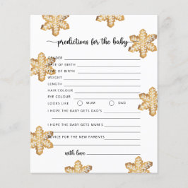 ジンジャークッキーベビー予測とアドバイス