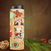 ジンジャークッキー6写真テンプレートクリスマスコージー タンブラー