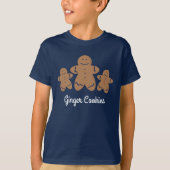 ジンジャークッキー クリスマス Tシャツ (正面)