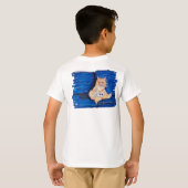 ジンジャーゲーマー猫 Tシャツ (裏面フル)