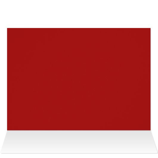 ジンジャーサンタクロース猫クリスマスカード (内部横(上))