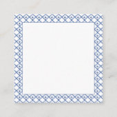 ジンジャージャーの瓶とオレンジトピアリーカスタム エンクロージャーカード (裏面)